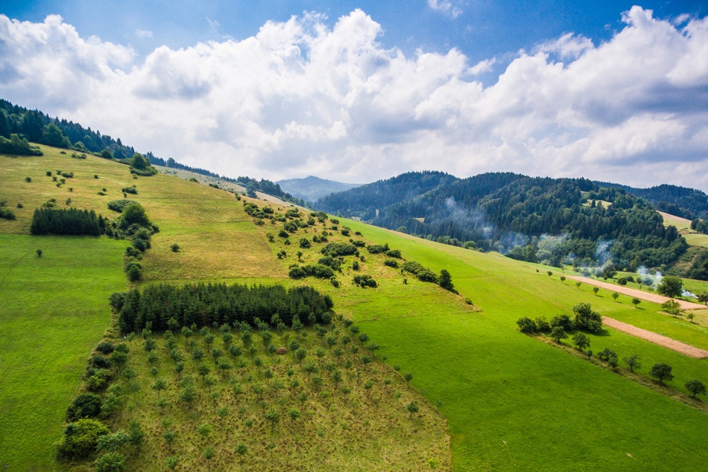 Hügellandschaft