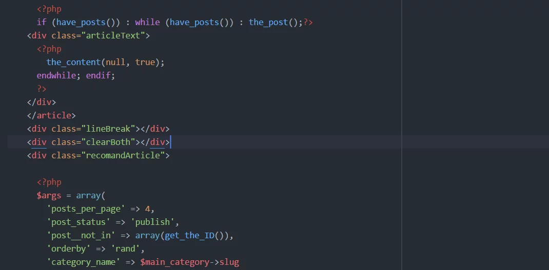 Theme PHP