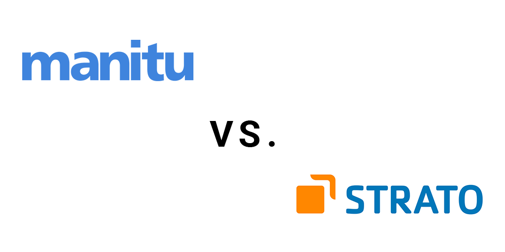 Webspace Vergleich Strato vs. Manitu