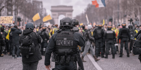 polizei frankreich gelbwesten